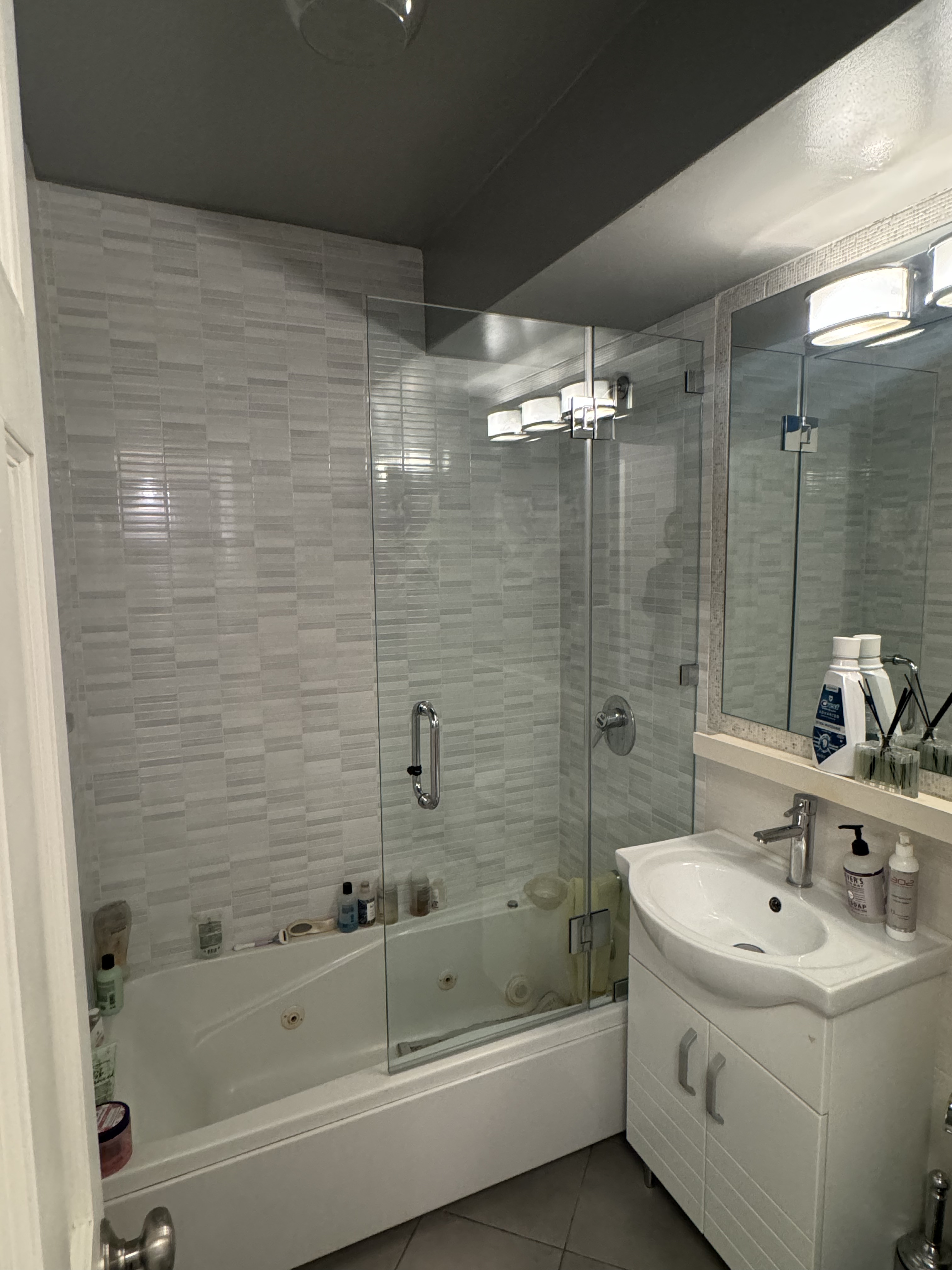 Custom glass cabinet