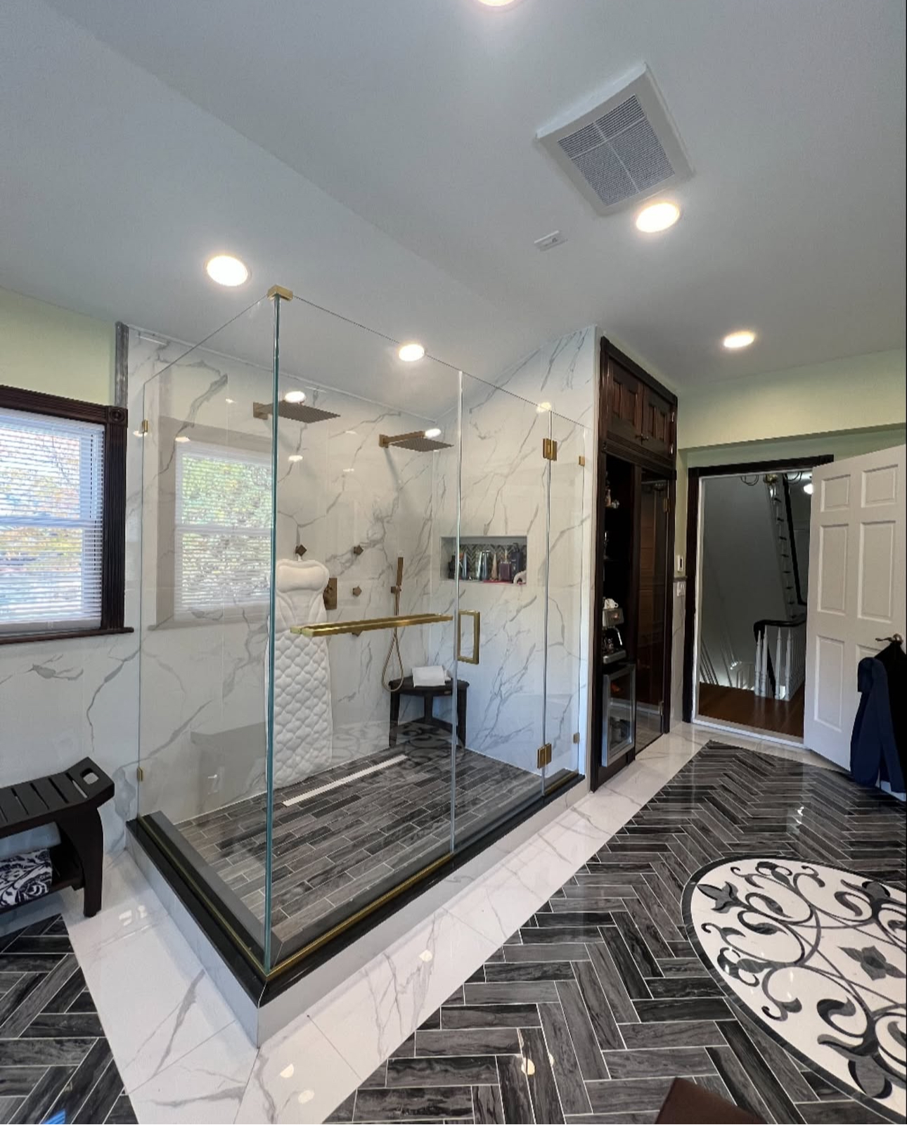 Glass enclosure Bronx renovation